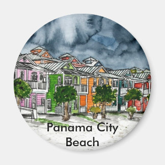 Imã Presentes de arte tropical na Flórida de Panamá Ci