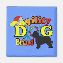 Imã Presentes de Camisas de Agilidade Briard