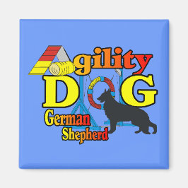 Imã Presentes de Camisas de Agilidade do german shephe