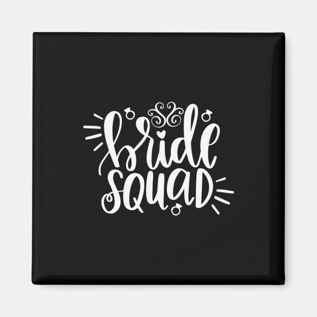 Imã Presentes de Casamento | Equipe da Noiva (Frente)