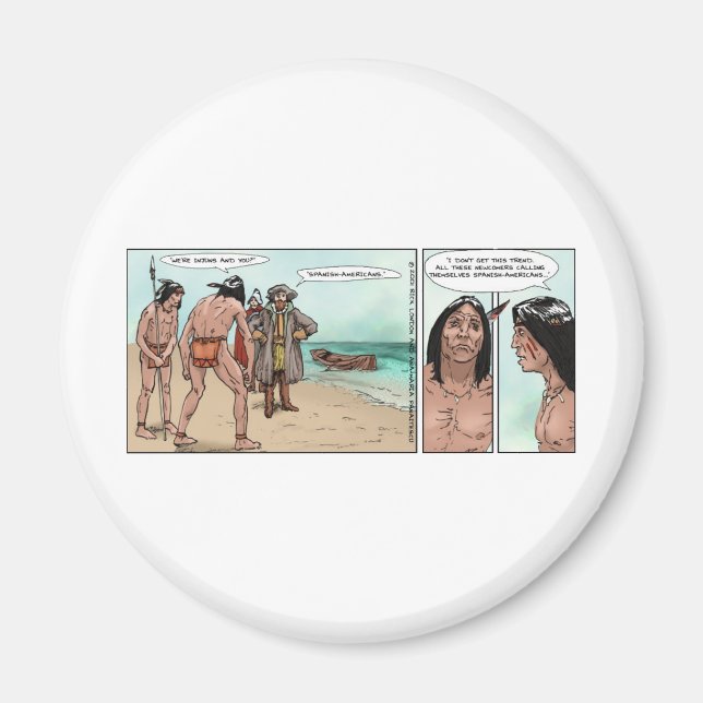 Imã Presentes de Desenhos Animados Excêntricos de Prim (Frente)