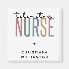 Imã Presentes de Enfermagem de Telemetria Personalizad