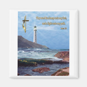 Imã Presentes de farol cristão Psalm 119