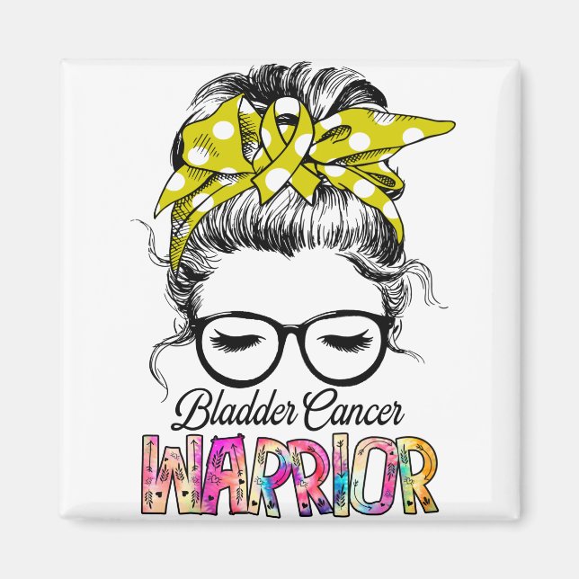 Imã Presentes de Fita Mês de Sensibilização do Cancer  (Frente)