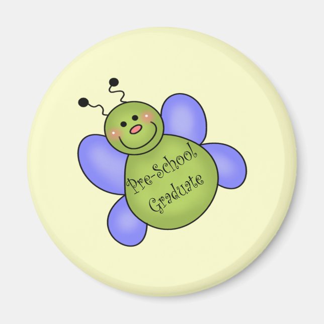 Imã Presentes de graduação pré-escolar (Frente)