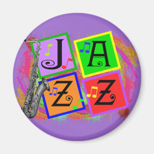 Imã Presentes de Jazz Music Lovers