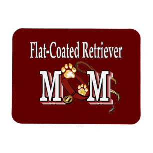 Ímã Presentes de Mãe para Retriever Revestidos Planos