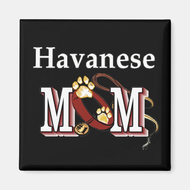 Imã Presentes de MOM do Havanês (Frente)