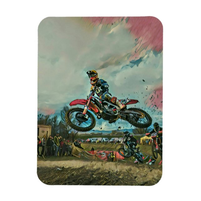 Ímã Presentes de motociclista (Vertical)