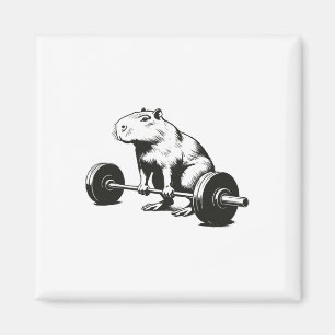 Imã Presentes de musculação Capivara Levantamento de p