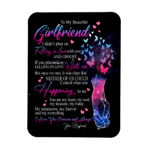 Ímã Presentes de Namorada   Carta Para Minha Namorada