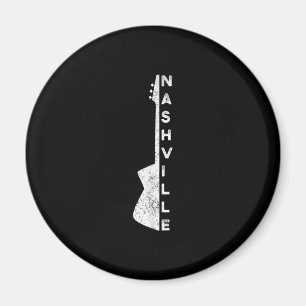 Imã Presentes de Nashville Guitar Country Music Lovers