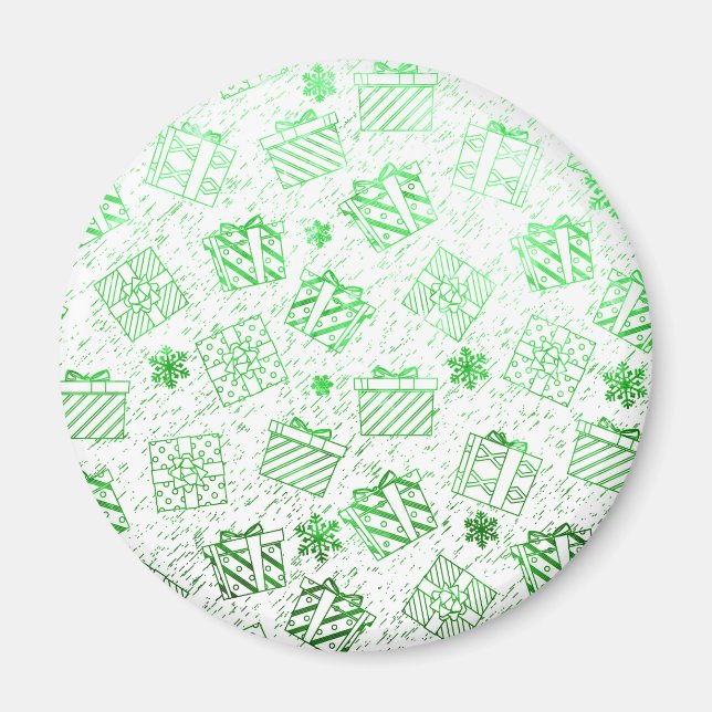 Imã Presentes de Natal 7 (Frente)