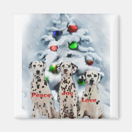 Imã Presentes de Natal Dalmáticos