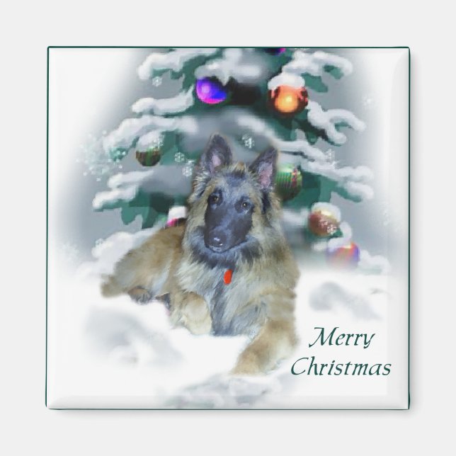 Imã Presentes de Natal em Tervuren na Bélgica (Frente)