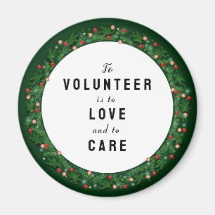 Imã Presentes de Natal para Voluntários
