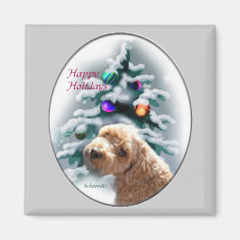 Imã Presentes de Natal Schnoodle