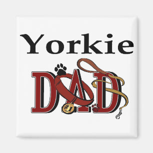 Imã Presentes de Pai de Yorkshire Terrier