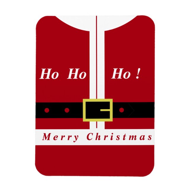 Ímã Presentes de Papais noeis de Magnet de Natal - Eng (Vertical)