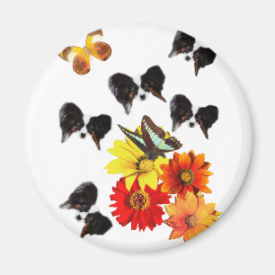 Imã Presentes de Papillon Amantes