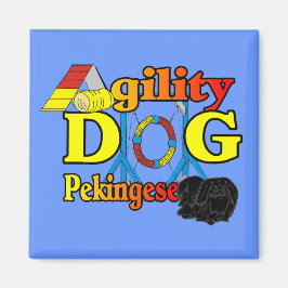 Imã Presentes de Pekingese_Agilidade