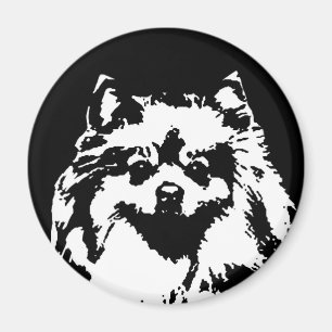 Imã Presentes de Pomeranian - ímã