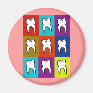 Imã Presentes de Popart do dentista