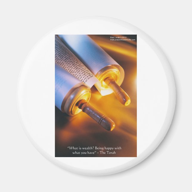 Imã Presentes de Sabedoria da Torá (Riqueza/Felicidade (Frente)