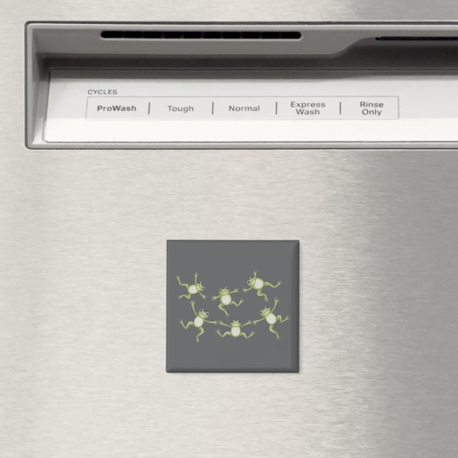 Imã Presentes de sapos dançantes, anfíbios fofos, aman (In Situ (Dishwasher))