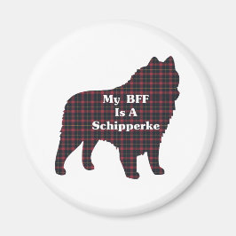 Imã Presentes de Schipperke BFF