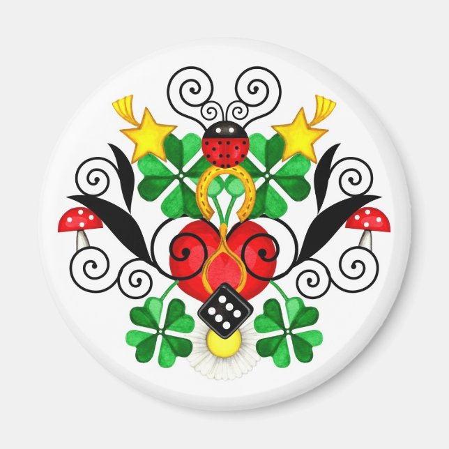 Imã Presentes De Sorte (Frente)