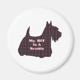 Imã Presentes de Terrier BFF escoceses