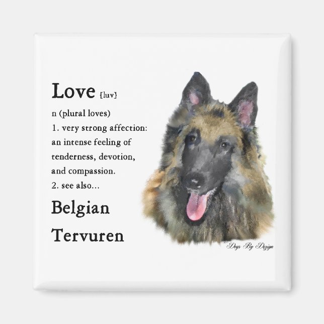Imã Presentes de Tervuren Belgas (Frente)