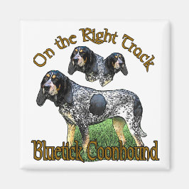 Imã Presentes do Bluetick Coonhound
