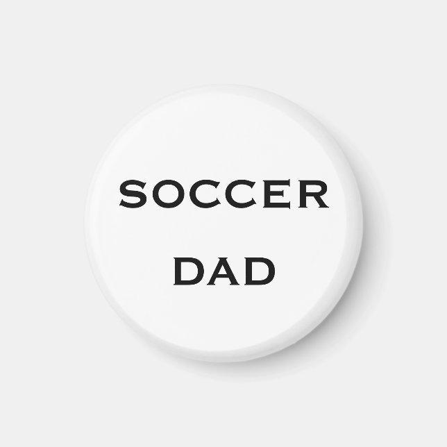 Imã Presentes do Dia dos Pais de Futebol Papai Present (Frente)