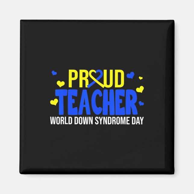 Imã Presentes do Dia Mundial da Síndrome de Down para  (Frente)