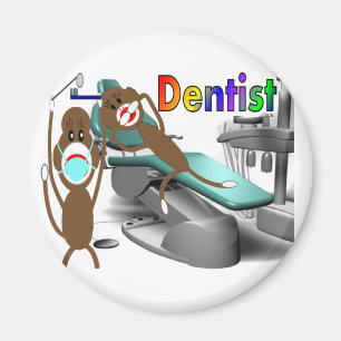 Imã Presentes do macaco da peúga do dentista--Origina