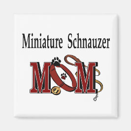 Imã Presentes do Miniatura Schnauzer MOM