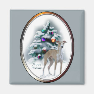 Imã Presentes do Natal do galgo italiano