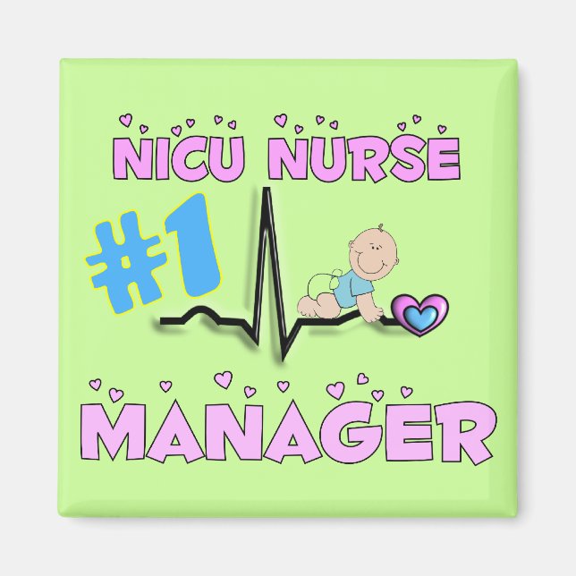 Imã Presentes do NICU Nurse Manager (Frente)