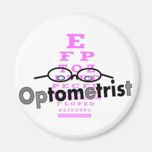 Imã Presentes do optometrista, Eyeglasses e design de