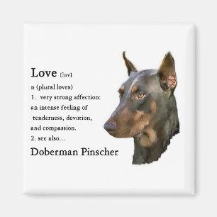 Imã Presentes do Pinscher do Doberman