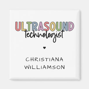 Imã Presentes do Tecnologia Ultrasom de Nome Personali