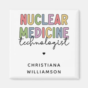 Imã Presentes do tecnólogo de Medicina Nuclear Persona