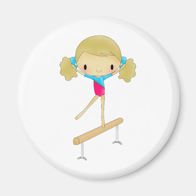 Imã Presentes e acessórios de ginástica personalizados (Frente)