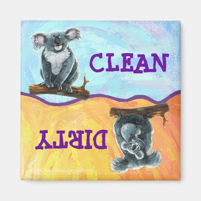 Imã Presentes e acessórios do Koala Bear (Frente)