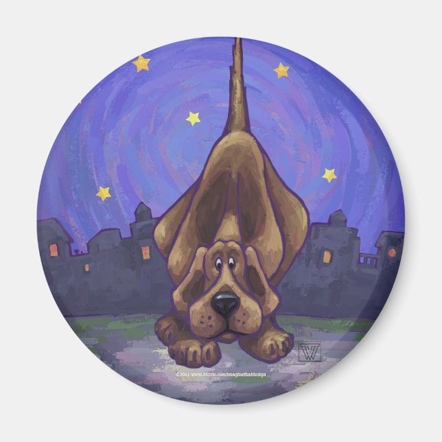 Imã Presentes e acessórios para cães em colagem (Frente)