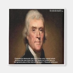 Imã Presentes e Cartões Thomas Jefferson Trickle Down