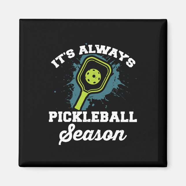 Imã Presentes Engraçados De Pickleball (Frente)
