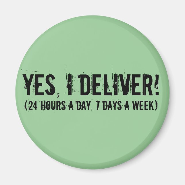 Imã Presentes engraçados para Obstetras e Parteiras (Frente)